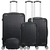 Image de SET DE 4 ABS TAGE-C 4 Roues - noir - WAVE PARIS