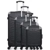 Image de SET DE 4 ABS CONGO-M 4 roues - noir - WAVE PARIS