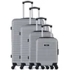 Image de Set de 4 Valises BRAZILIA-M 75 cm 4 Roues - GRIS - BLUESTAR
