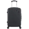Image de Valise Cabine CITE 55 cm 4 Roues - NOIR - BLUESTAR 55x35x21cm