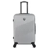 Image de Valise Weekend ABS/PC PETER 4 Roues - gris - GENTLEMAN FARMER 65x41x26cm