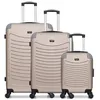 Image de Lot de 3 - Valise Grand format valise weekend et valise cabine XXS CONGO - beige - WAVE PARIS