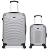 Image de Lot de 2 - Valise weekend et valise cabine XXS CONGO - gris - WAVE PARIS
