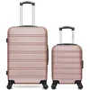 Image de LOT DE 2 - VALISE WEEKEND ET VALISE CABINE XXS RENOSO - rose - HERO