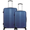 Image de Lot de 2 - Valise grand format et valise weekend LIPARI - bleu - HERO
