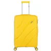 Image de Valise Weekend PERSEE 4 Roues - jaune - OBAGO 65x43x26cm