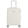 Image de Valise Cabine CENTAURE 55 cm 4 Roues - blanc - OBAGO 55x37x21cm