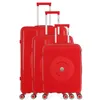 Image de Set de 3 Valises ORION 75 cm 4 Roues - rouge - OBAGO