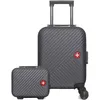 Image de Lot de 2 - Valise cabine XXS et vanity SPIEZ - gris - SWISS KOPPER