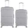 Image de Lot de 2 - Valise grand format et valise weekend CENTAURE - gris - OBAGO