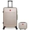 Image de Lot de 2 - Valise grand format et vanity WIL - BEIGE - SWISS KOPPER