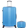 Image de LOT DE 2 - Valises grand format et vanity LIPARI - bleu - HERO