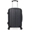 Image de Valise Cabine NAPOLI 55 cm 4 Roues - NOIR - BLUESTAR 55x35x21cm