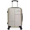 Image de Valise Cabine MIAMI 55 cm 4 Roues - BEIGE - BLUESTAR 55x35x21cm