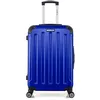 Image de Valise Weekend TUNIS 4 Roues - bleu - BLUESTAR 65x41x26cm