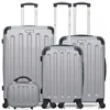 Image de Set de 4 valises - BLUESTAR - MADRID-C - 4 roues - Gris