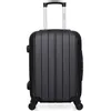Image de Valise Cabine FOGO 55 cm 4 Roues - noir - HERO 55x35x21cm