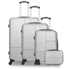 Image de Set de 4 Valises CORONADO-C 75 cm 4 Roues - gris - HERO
