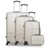 Image de Set de 4 Valises CORONADO-C 75 cm 4 Roues - beige - HERO