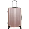Image de Valise Grand Format LIPARI 4 Roues - rose - HERO 75x47x29cm