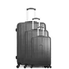 Image de Set de 3 valises - HERO - ATLANTA - 4 roues - Gris foncé