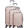 Image de SET DE 3 ABS TAURUS 4 Roues - rose - HERO