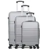 Image de Set de 3 valises - HERO - UTAH - 4 roues - Gris
