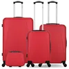 Image de Set de 4 valises - HERO - LANZAROTE-C - 4 roues - Rouge