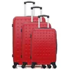 Image de SET DE 3 ABS TAURUS 4 Roues - rouge - HERO