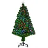 Image de sapin artificiel HOMCOM Plastique 60x60x120cm Vert