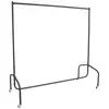 Image de Portant tringle à vêtements acier charge max. 140 kg dim. 120l x 60l x 170h cm noir