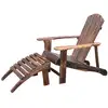 Image de Adirondack Fauteuil De Jardin Avec Repose-pied