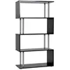 Image de HOMCOM - bibliothèque - Bois - 80x30x145cm - Noir