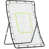 Image de HOMCOM - filet de rebond - Tubes en acier et filet de rebond en polyethilène - 90x80x140cm - Noir