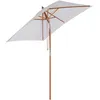 Image de Parasol Rectangulaire Inclinable Dim. 2l X 1,5l X 2,3h M