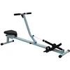 Image de Rameur hydraulique - HOMCOM - 12 niveaux résistance écran lcd pédale antidérapante fitness maison gym - acier - noir