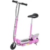 Image de Trottinette électrique - HOMCOM - 120 W pliable enfant 6+ ans guidon et selle réglable - acier - 10 km/h - rose