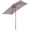 Image de Parasol Rectangulaire Inclinable Dim. 2l X 1,5l X 2,3h M