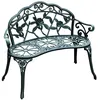 Image de Outsunny - Banc 2 places - Métal - 100x54x78cm - Noir