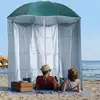 Image de Parasol Abri Solaire 2 En 1 Ø 2,2 X 2,2h Cm