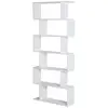 Image de Bibliothèque Étagère Zig Zag 80l X 23l X 192h Cm