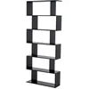 Image de Bibliothèque Étagère Zig Zag 80l X 23l X 192h Cm
