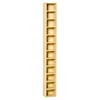Image de Étagère colonne - HOMCOM - rangement CD DVD 12 compartiments capacité 204 CD - bois - 21x20x175cm - naturel