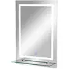 Image de Miroir Lumineux Led 22 W Interrupteur Tactile + Étagère 50l X 70h Cm