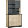 Image de Armoire De Cuisine Multi-rangements 90l X 39l X 169h Cm