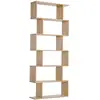 Image de Bibliothèque Étagère Zig Zag 80l X 23l X 192h Cm