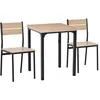 Image de Table Avec 2 Chaises Style Industriel