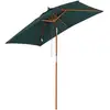 Image de Parasol Rectangulaire Inclinable Dim. 2l X 1,5l X 2,3h M