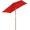 Image de Parasol Rectangulaire Inclinable Dim. 2l X 1,5l X 2,3h M