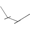 Image de Support pied de hamac structure robuste métal époxy noir dim. 3,60l x 0,92l x 1,15h m
